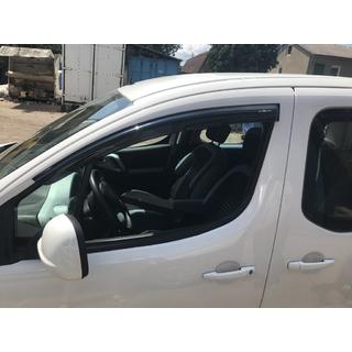 Ветровики на окна (2 шт, MyRacing) Citroen Berlingo 2008-2018 гг. фото 4