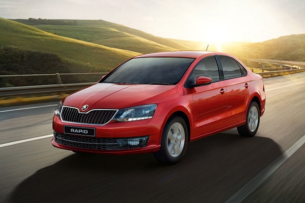 Обновленная Skoda Rapid 2017 года