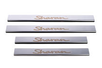 Накладки на пороги Carmos V1 (4 шт, нержавейка) фото 2