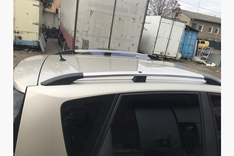 Renault Scenic/Grand 2003-2009 гг. Хромированные Рейлинги (2 шт) Длинная База (Grande) Фото 6