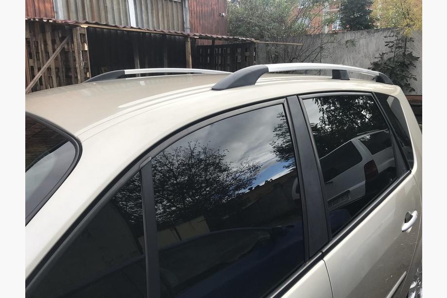 Renault Scenic/Grand 2003-2009 гг. Хромированные Рейлинги (2 шт) Длинная База (Grande) Фото 8