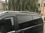Mercedes Viano 2004-2014 гг. Серые рейлинги Skyport (цельнометаллические) фото 5