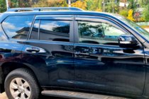 Lexus GX460 2009-2023 гг. Ветровики 11 см (4 шт, HIC) фото 3