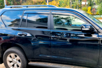 Lexus GX460 2009-2023 гг. Ветровики 11 см (4 шт, HIC) фото 3