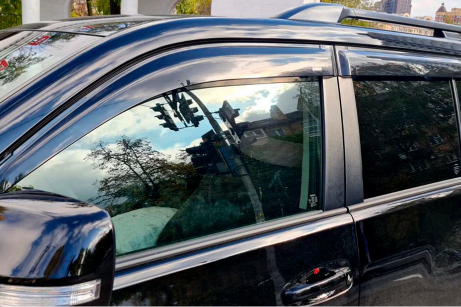 Lexus GX460 2009-2023 гг. Ветровики 11 см (4 шт, HIC) Image