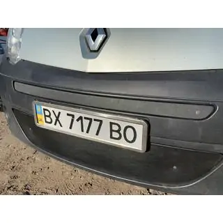 Зимняя нижняя решетка (2008-2013) Renault Kangoo 2008–2020 гг. фото 4