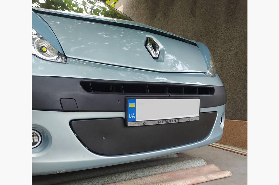 Renault Kangoo 2008–2020 гг. Зимняя нижняя решетка (2008-2013) Матовый Фото 5