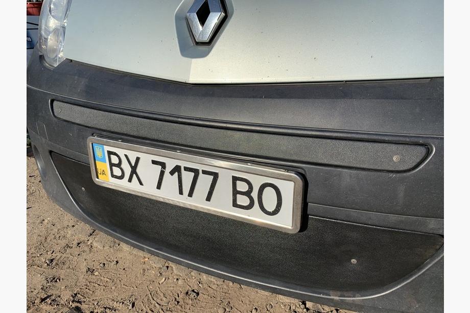 Renault Kangoo 2008–2020 гг. Зимняя нижняя решетка (2008-2013) Матовый Фото 4