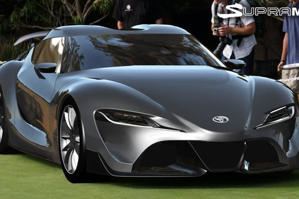 Появились рендерные изображения новой Toyota Supra