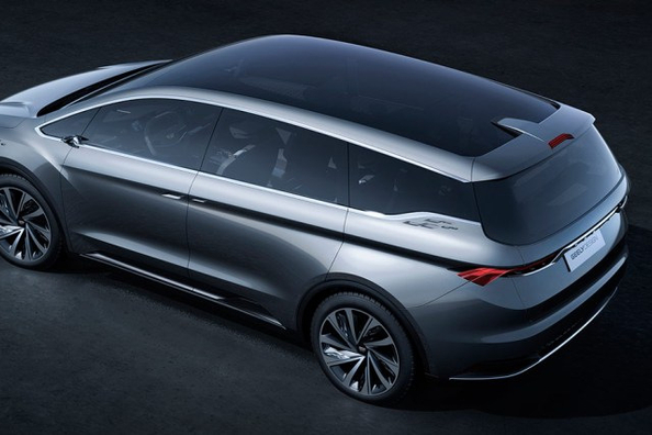 Geely планирует выпустить свой первый минивэн