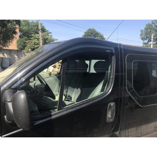 Ветровики на окна (2 шт, MyRacing) Nissan Primastar 2002-2014 гг. фото 4