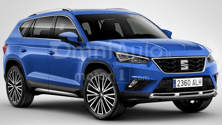 Появились первые фото нового флагманского кроссовера SEAT