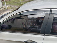 Ветровики с хромированным молдингом SD (4 шт, Niken) фото 2