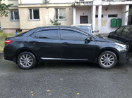 Toyota Corolla 2013-2019 гг. Ветровики с хромированным молдингом (4 шт, Niken) фото 1