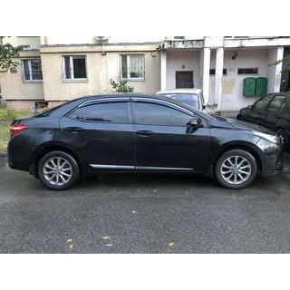 Toyota Corolla 2013↗ Ветровики с хромом Niken