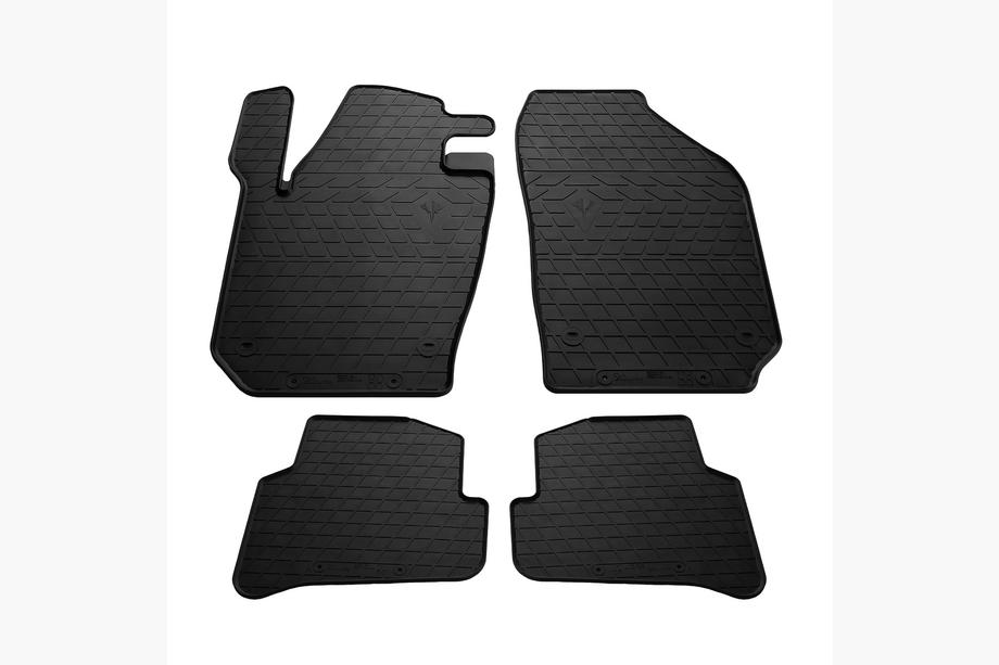 Skoda Fabia 2014-2021 гг. Резиновые коврики (4 шт, Stingray Premium) Image