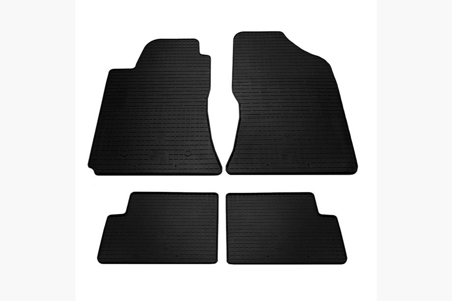 Toyota Corolla 2002-2007 гг. Резиновые коврики (4 шт, Stingray Premium) Image