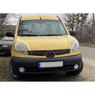 Верхняя зимняя заглушка решетки радиатора (2003-2008) Renault Kangoo 1998-2008 гг. фото 3