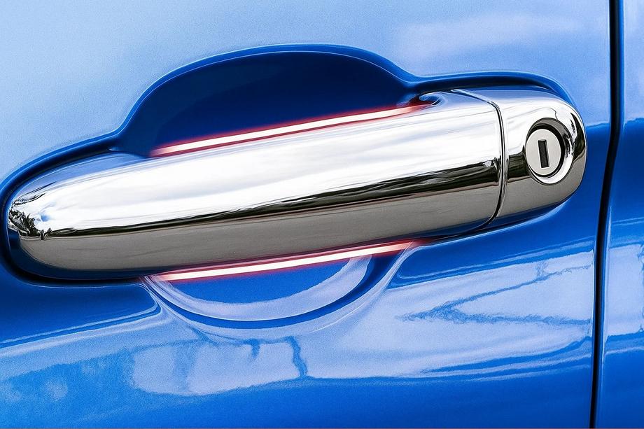 Хромированные Накладки на Ручки Дверей (4 шт, Нержавейка) Image Хромированные Накладки на Ручки Дверей (4 шт, Нержавейка) Image