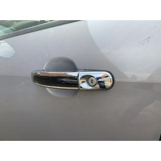 Накладки на ручки с черной полосой (4 шт, ABS) Ford Transit 2014- гг. фото 3