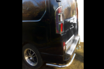 Renault Trafic 2015- гг. Задние уголки (2 шт., нержавейка) фото 2