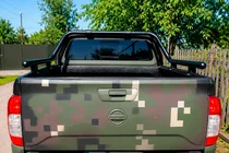 Isuzu D-Max 2011-2019 гг. Дуга на кузов (черная) фото 5