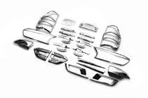 Комплект накладок 2015+ (Хром ABS) фото 1