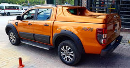 Ford Ranger 2011–2022 гг. Молдинги на двери OmsaLine (4 шт, ABS) фото 2