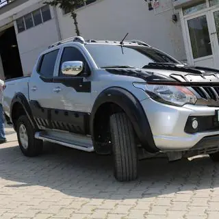 Расширители колесных арок V2 (EuroCap) Fiat Fullback 2016- гг. фото 3