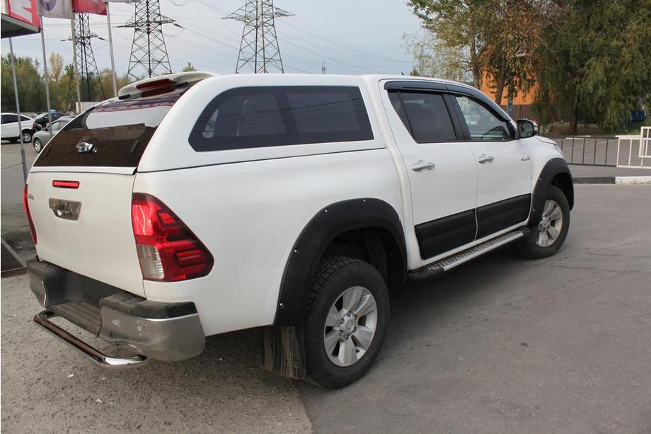 Toyota Hilux 2015- гг. Расширители колесных арок (2015-2020, ABS, на болтах) Фото 9