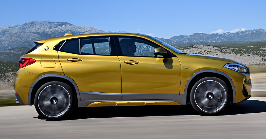 Знакомство с новым городским кроссовером BMW X2
