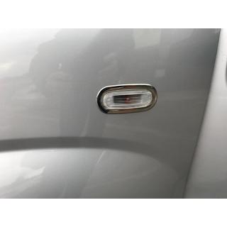 Хромированные окантовки поворотников (2 шт., нержавейка) Peugeot Bipper 2008-2017 гг. фото 3