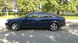 Audi A6 C5 2001-2004 гг. Расширители арок (4 шт, черные) фото 2