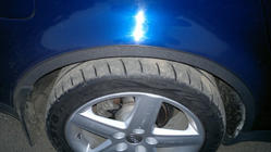 Расширители арок (4 шт, черные) фото 3