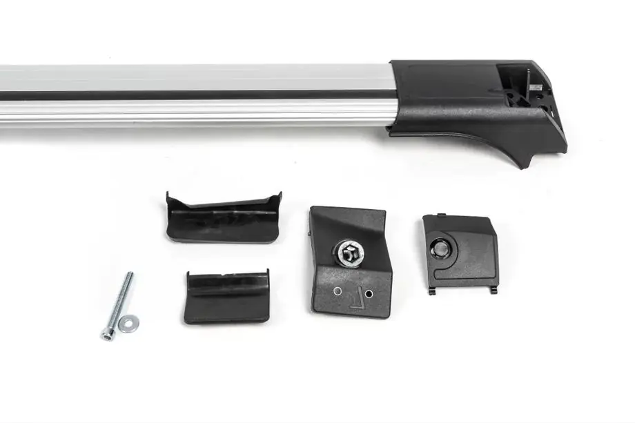 Renault Sandero 2007-2013 гг. Поперечины на рейлинги без замка (2 шт) Фото 5