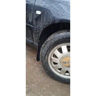 Комплект брызговиков (2 шт) Audi A4 B5 1994–2001 гг. фото 4