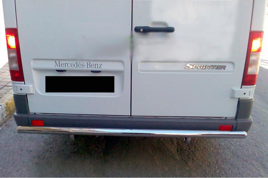 Mercedes Sprinter W901/902/903/904/905 1995–2006 гг. Задняя дуга AK002 (нерж. сталь) Image