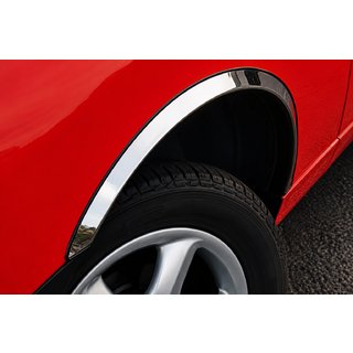 Накладки на арки из нержавейки (4 шт) Citroen Jumper 2007-2025 гг. фото 1