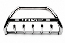Mercedes Sprinter W901/902/903/904/905 1995–2006 гг. Кенгурятник WT004 (нержавейка) фото 3