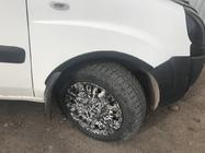 Fiat Doblo I 2005-2010 гг. Расширители арок (4 шт, черные) фото 2