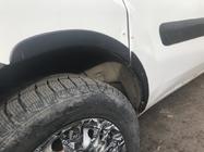 Fiat Doblo I 2005-2010 гг. Расширители арок (4 шт, черные) фото 3
