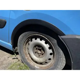 Расширители арок (4 шт, черные) Fiat Scudo 2007-2015 гг. фото 1