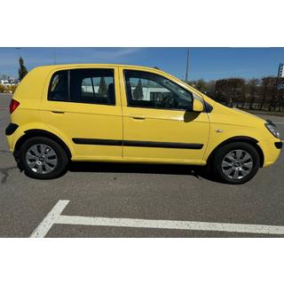 Hyundai Getz 2005-2009 Накладки на арки (4 шт, 5D, черные)