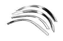 Накладки на арки (4 шт, нержавейка) фото 1