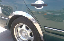 Mercedes E-сlass W210 1995-2002 гг. Накладки на арки (4 шт, нержавейка) фото 3