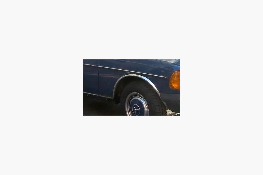Mercedes W123 1975-1986 гг. Накладки на арки (4 шт, нержавейка) Фото 4