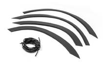 Расширители арок (4 шт, черные) фото 2