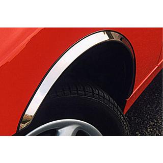 Накладки на арки (4 шт, нержавейка) Peugeot 807 2002-2014 гг. фото 1
