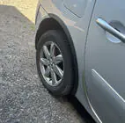 Renault Espace 2002-2014 гг. Расширители арок (4 шт, черные) фото 3