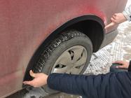 Volkswagen T5 Caravelle 2004-2010 гг. Расширители арок (6 шт, ABS) фото 3